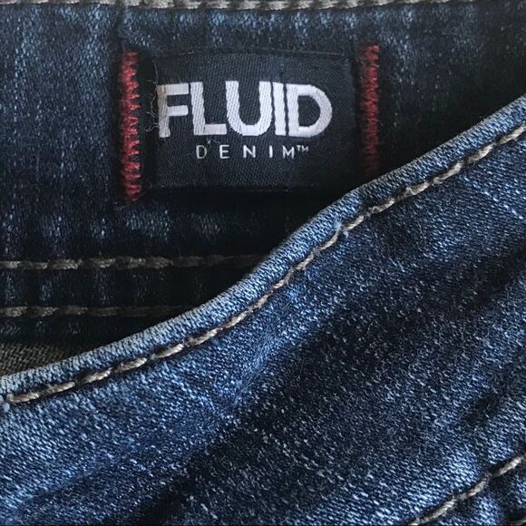 Silver Jeans Suki Mid Flare Denim Blue Jeans Fluid Sz 27 - Picture 10 of 14